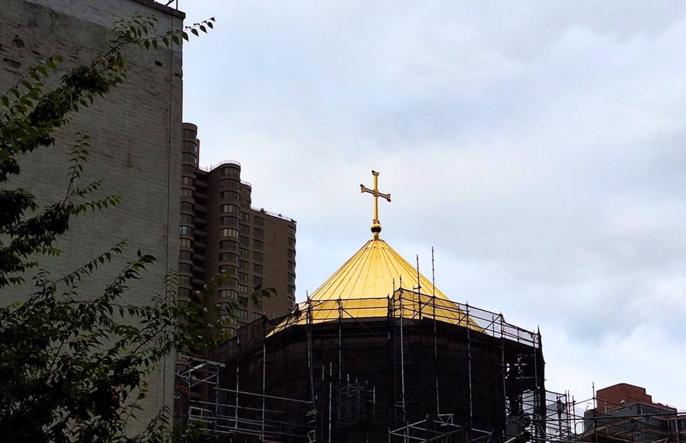 St. Vartan Armenian Apostolic Cathedral Copper Cross, New York, New York