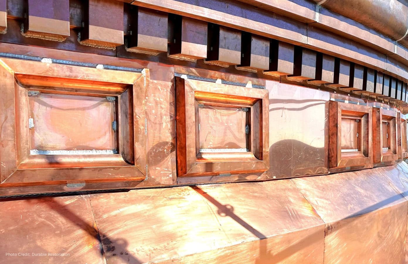 cornice with dentils and custom decorative boxes