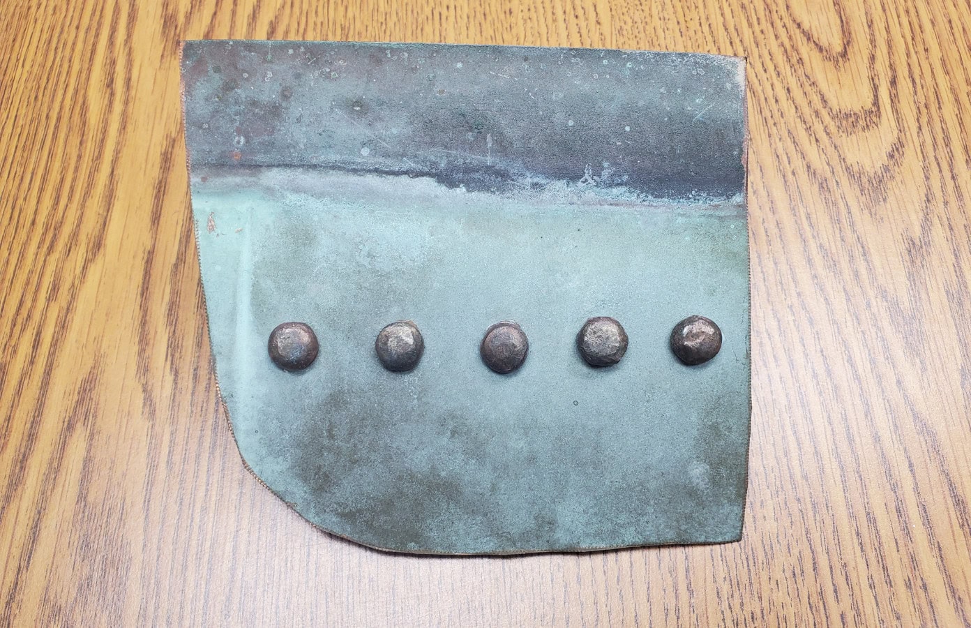 Showiing brass bolts
