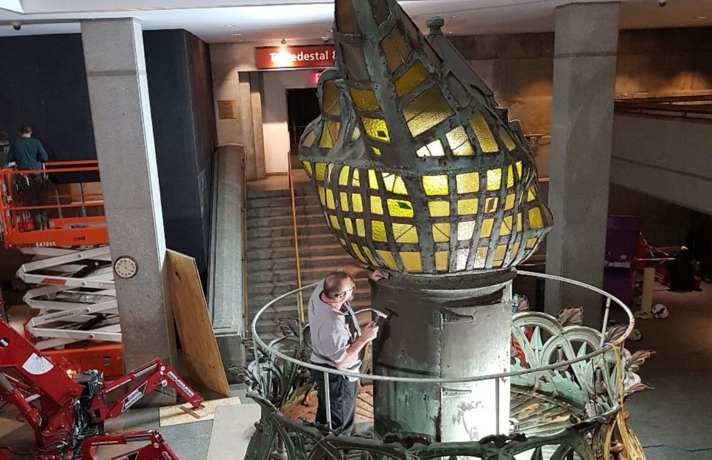 Statue of liberty torch
