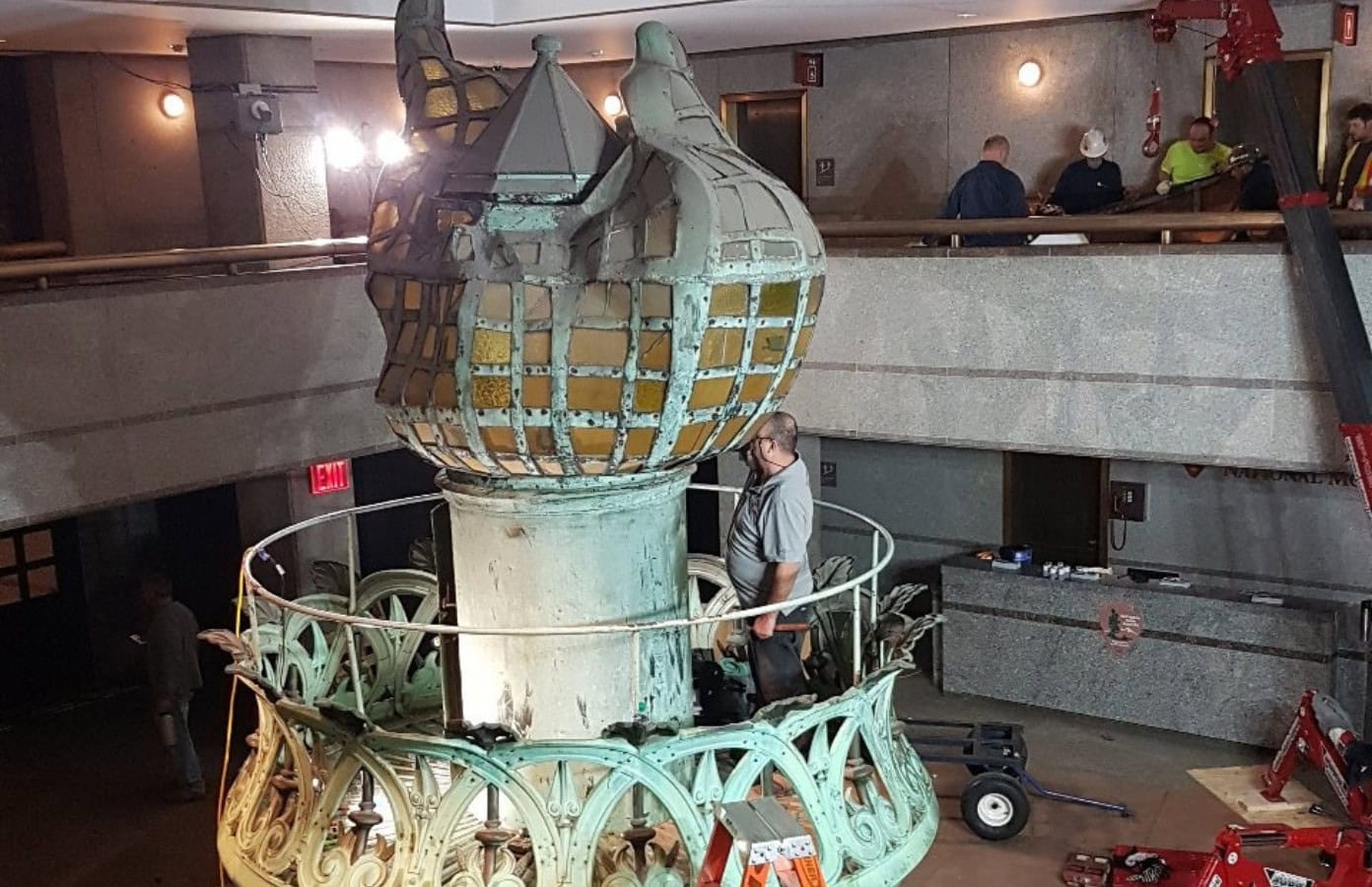 Statue of liberty torch